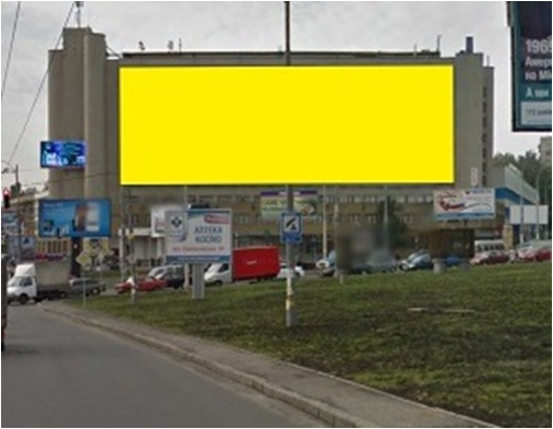 Реклама на фасадах/Брандмауэр, Киев, ул. Васильковская 1К1