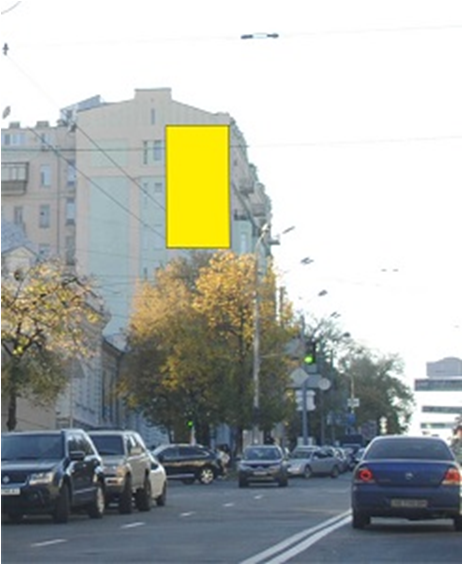 Реклама на фасадах/Брандмауэр, Киев, Льва Толстого 11\61