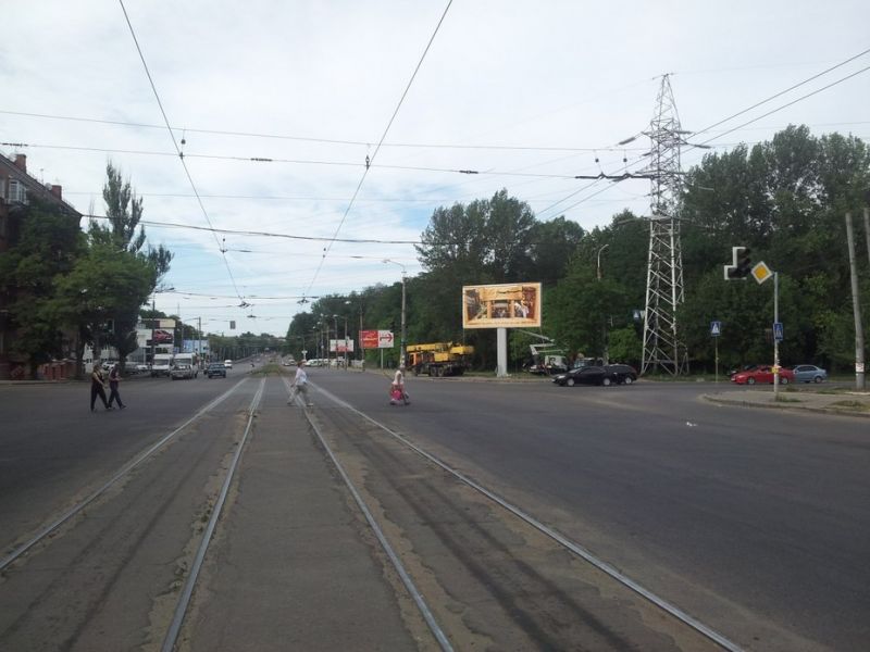 Беклайт, Днепр, ул.Героев Сталинграда - ул. Титова, беклайт 4х8