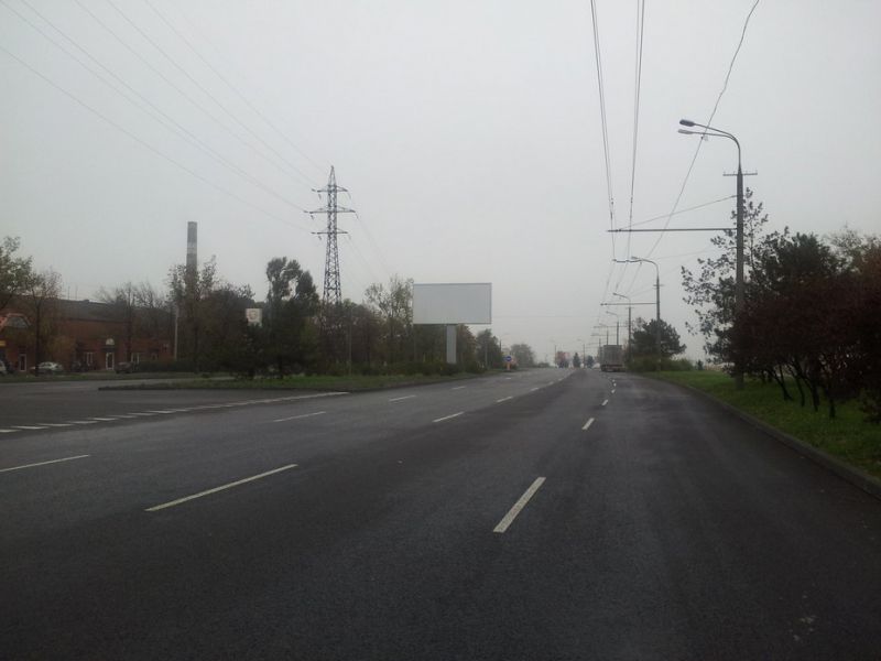 Беклайт, Днепр, Набережная Ленина - Амурский мост, разделитель из центра