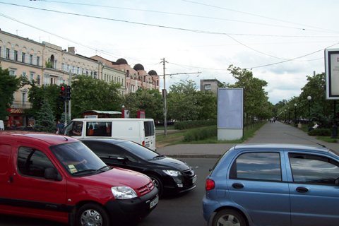 Пилон, Днепр, пр.Карла Маркса - ул. Серова, Эль Патио, Бонжур, Оперный театр
