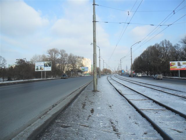 Билборд/Щит, Днепр, Кайдакский мост, на ж/м Фрунзенский, в сторону ТРЦ Караван