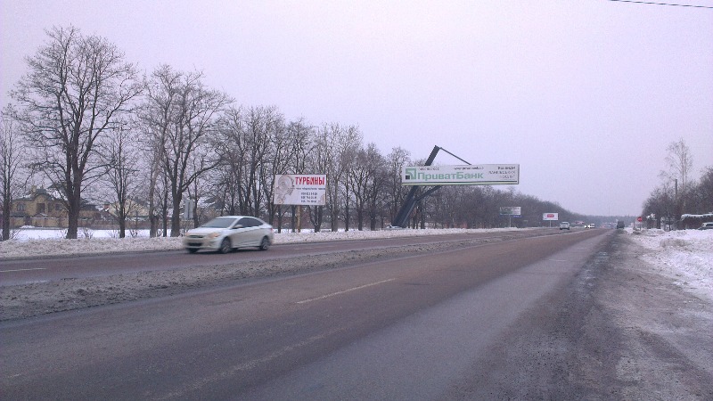 Билборд/Щит, Трассы, трасса Н-08,Днепропетровск-Запорожье, км 415+300, въезд в город