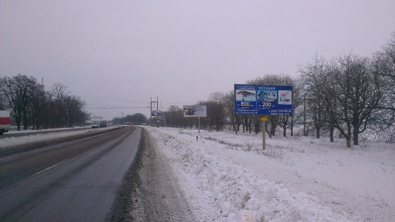 Билборд/Щит, Трассы, трасса Н-08, Днепропетровск-Запорожье, км 415+500, въезд в город