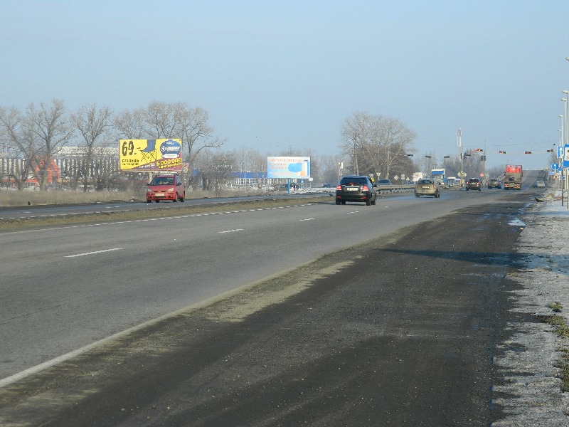 Билборд/Щит, Трассы, трасса М-04, Донецкое шосе, перед АЗС "Укртатнафта", р-н "Эпицентра", выезд из города, 222+000