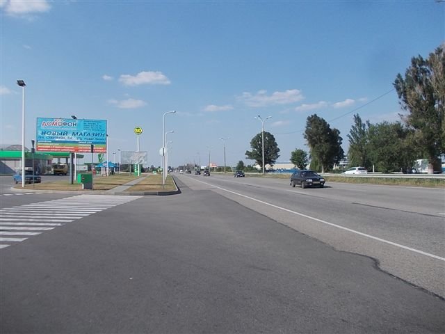 Билборд/Щит, Трассы, трасса Т-04, пр.Газеты Правда, выезд из города, ж/м "Золотые Ключи", АЗС
