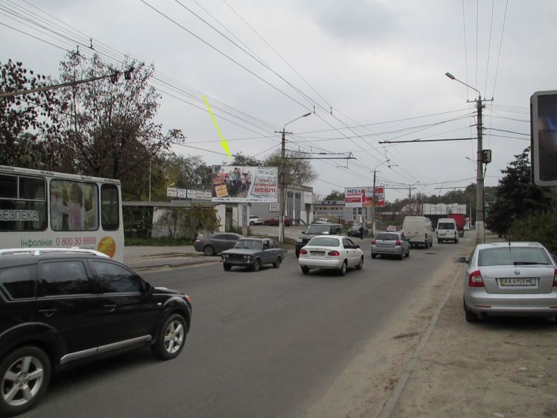 Билборд/Щит, Днепр, ул. Г. Гражданской войны, 10 (ул.Калиновая) перед Березинским рынком. "АТБ", АЗС, мегамаркеты "Караван","Сильпо", "Комфи". От ТРЦ "КАРАВАН"