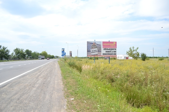 Билборд/Щит, Трассы, Закарпатська обл.,с.Кінчеш Автодорога Київ-Чоп, с.Кінчеш біля авторинку