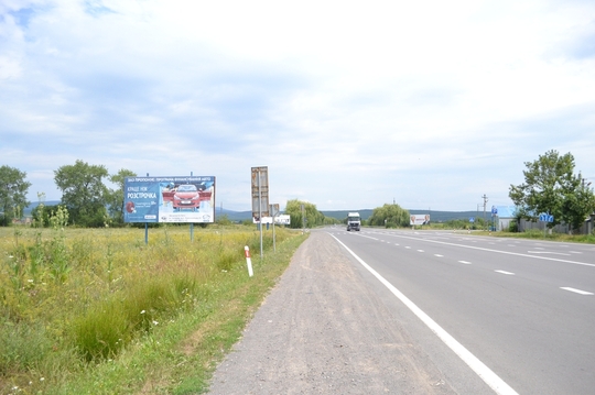 Билборд/Щит, Трассы, Закарпатська обл.,с.Кінчеш Автодорога Київ-Чоп, с.Кінчеш біля авторинку