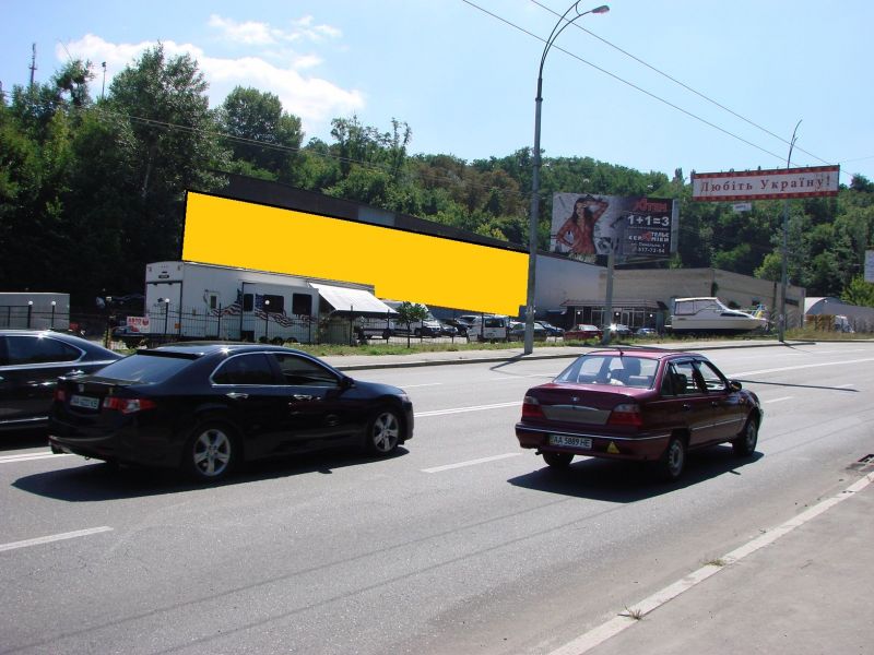 Реклама на фасадах/Брандмауэр, Киев, Протасов яр 39.