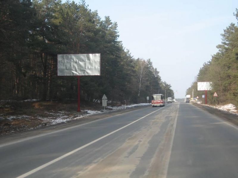 Билборд/Щит, Трассы, P-01 Киев-Обухов