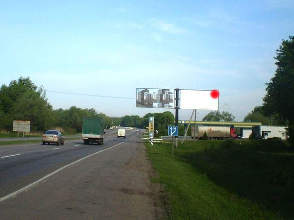 Билборд/Щит, Трассы, Трасса Киев-Харьков Довжанский №1, в Киев правая, возле АЗС "Лилия", АЗС"ВОГ"