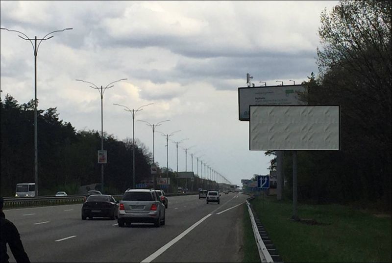 Билборд/Щит, Трассы, 28,250 км. автомагистрали Киев - Борисполь