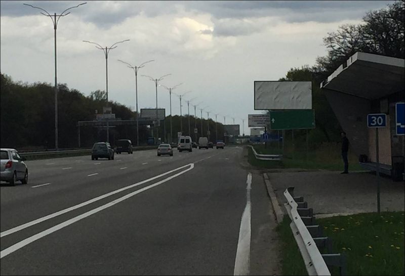 Билборд/Щит, Трассы, 30,100 км. автомагистрали Киев - Борисполь