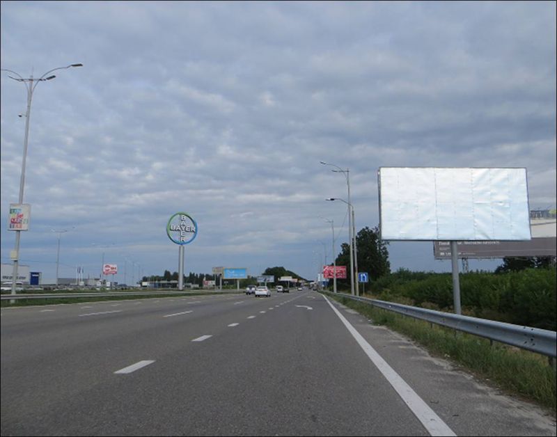 Билборд/Щит, Трассы, 32,300 км. автомагистрали Киев - Борисполь