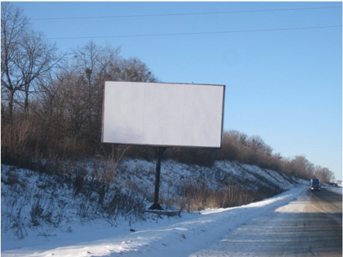 Билборд/Щит, Трассы, 335+610 км трасса Киев-Харьков-Довжанский