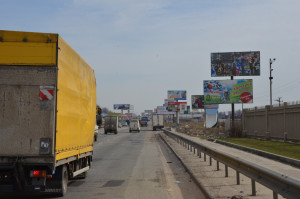 Билборд/Щит, Киев, вул. Велика Кільцева, за Церквою Мормони