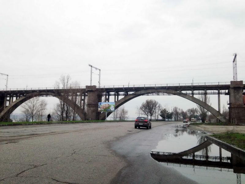 Билборд/Щит, Днепр, Малиновского Маршала ул. - Мерефо-Херсонский мост