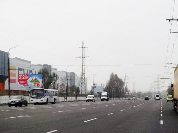 Билборд/Щит, Днепр, Набережная Заводская - з-д ”ЕВРАЗ”