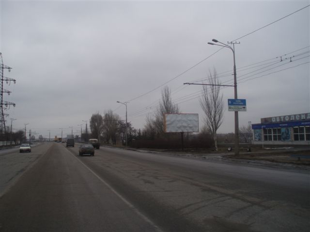 Билборд/Щит, Днепр, Наб.Заводская-Автоленд
