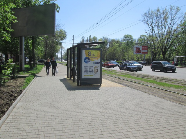Реклама на остановках, Одесса, 7-я Станция Фонтанская дорога
