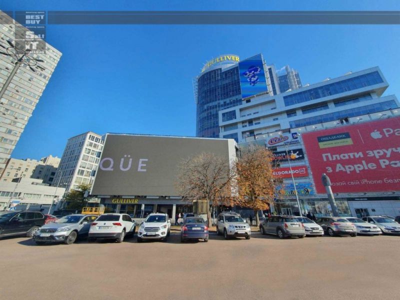 Led экран/Видеоборд, Киев, ТЦ GULLIVER, пл. Спортивна 1a,