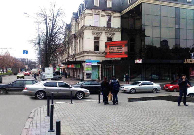 Led экран/Видеоборд, Днепр, пр.Д.Яворницького,40\вул.Барикадна (клуб Jackson)