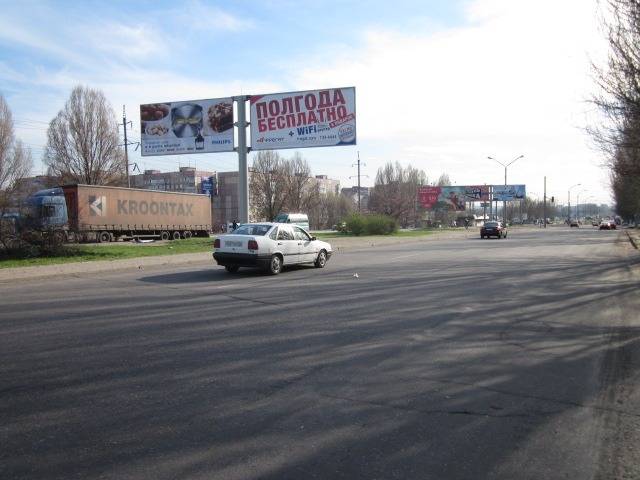 Билборд/Щит, Днепр, Донецкое шоссе около маг. "Ясень" ( левая плоскость).Р-н ж/м Левобережный-3 - по пути движения от ТЦ Караван, Березинского рынка в сторону Кайдацкого моста, Б1