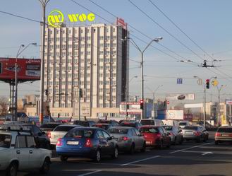 Крышная конструкция, Киев, Пр-т Московский, 6