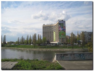 Реклама на фасадах/Брандмауэр, Киев, Ул. Энтузиастов, 1