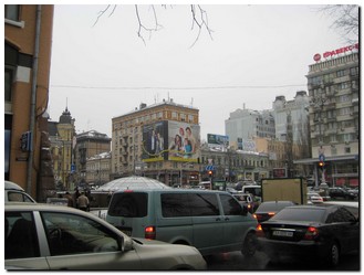 Реклама на фасадах/Брандмауэр, Киев, Ул. Красноармейская, 2