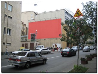 Реклама на фасадах/Брандмауэр, Киев, Ул. Михайловская, 7