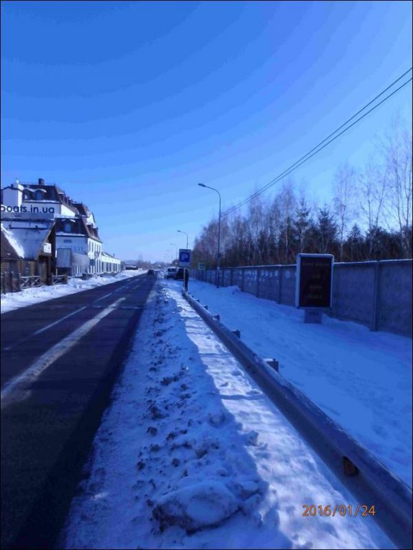 Ситилайт, Киев, Конча-Заспа, ул. Старокиевская, от Столичного шоссе