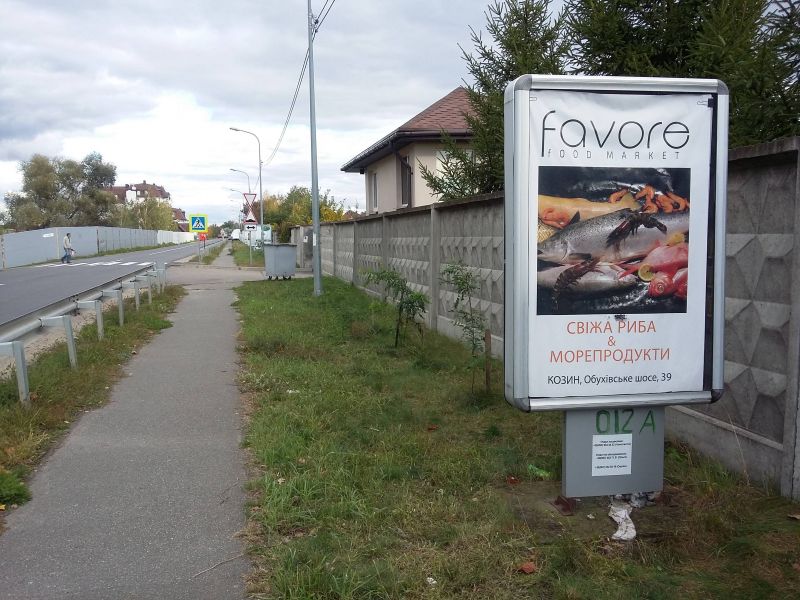 Ситилайт, Киев, Конча-Заспа, ул. Старокиевская, от Столичного шоссе