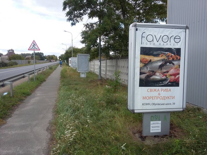 Ситилайт, Киев, Конча-Заспа, ул. Старокиевская, от Столичного шоссе