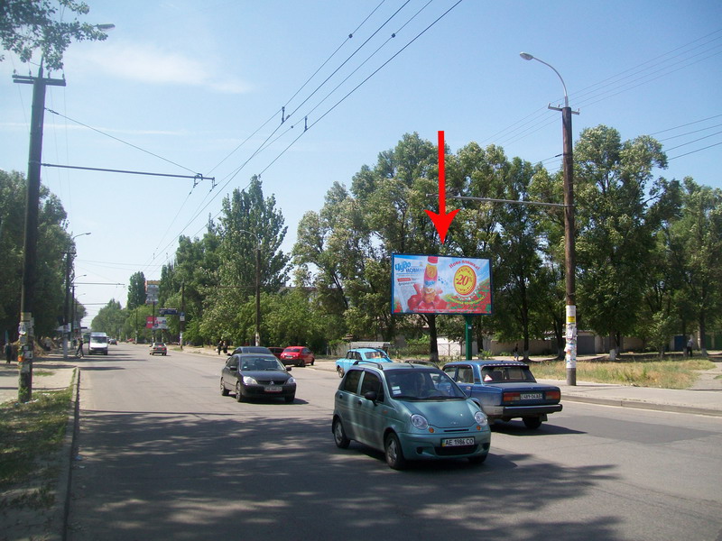 Билборд/Щит, Днепр, Ул. Калиновая, 31 - Ул. Обоянская, Строительный Магазин 'будапешт'