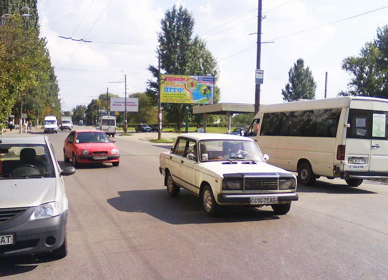 Билборд/Щит, Днепр, Пр. Воронцова, 17, Продуктовый Супермаркет 'экспресс Маркет' По Направлению К Городской Клинической Больнице 9