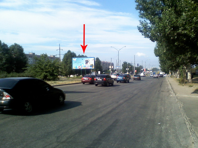 Билборд/Щит, Днепр, Донецкое Шоссе 122 На Разделителе Возле Рынка И Трк 'караван'