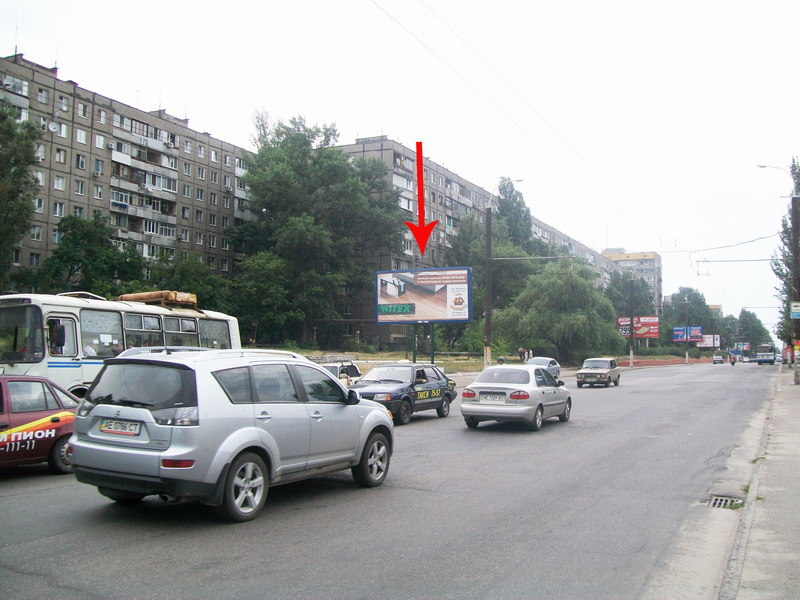 Билборд/Щит, Днепр, Ул.калиновая, 89, По Направлению А Пр. Правды