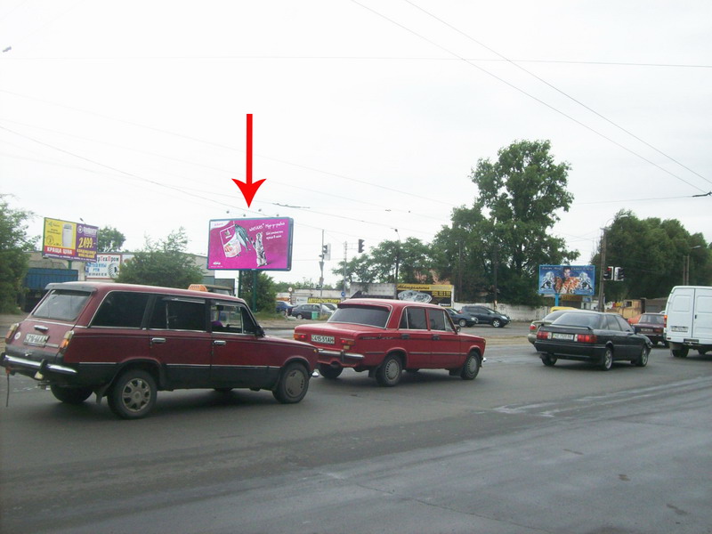 Билборд/Щит, Днепр, Перехрестя Пр.б.хмельницького - Вул.шинна