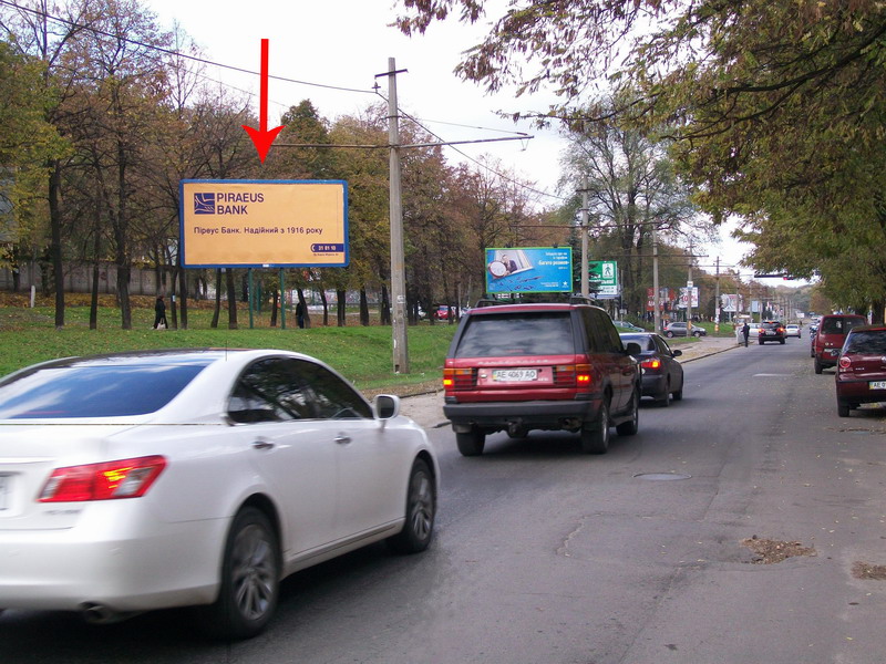 Билборд/Щит, Днепр, Вул.святослава Хороброго, 10 Перехрестя З Вул. Січових Стрільців