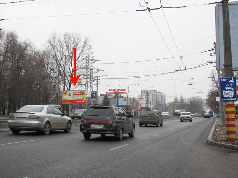 Билборд/Щит, Днепр, Пр. Б.хмельницького, Поруч З Вул.титова, Тц Citycom