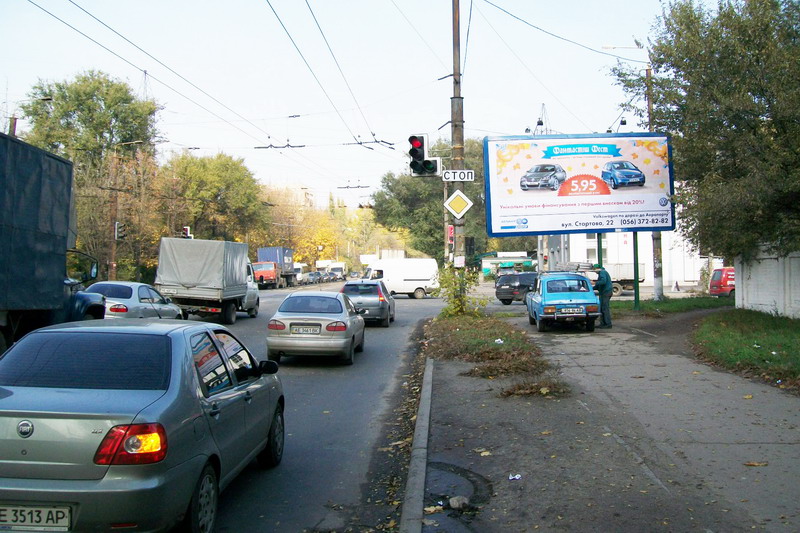 Билборд/Щит, Днепр, Пр. Б. Хмельницького - Проїзд О.гальченка, Азс 'тнк', Завод "пресів"