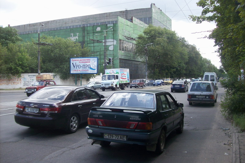 Билборд/Щит, Днепр, Пр. Б. Хмельницького - Проїзд О.гальченка, Азс 'тнк', Завод "пресів"