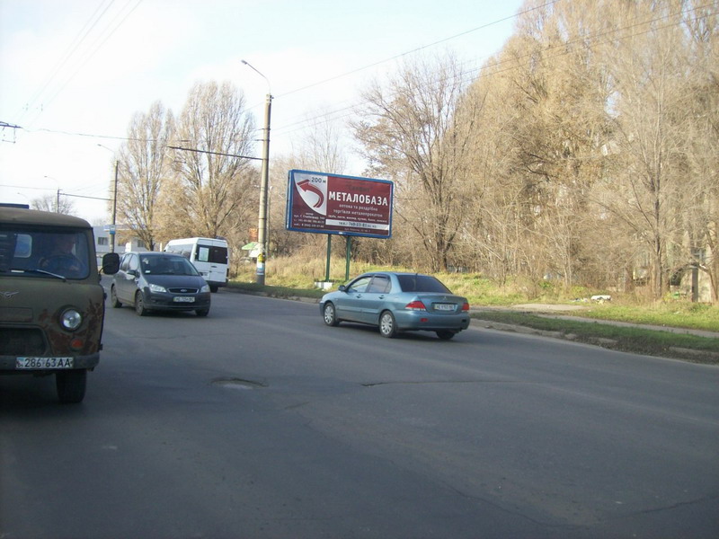 Билборд/Щит, Днепр, Проїзд A.гальченко Біля З-ду, У Напрямку Пр. Б.хмельницького