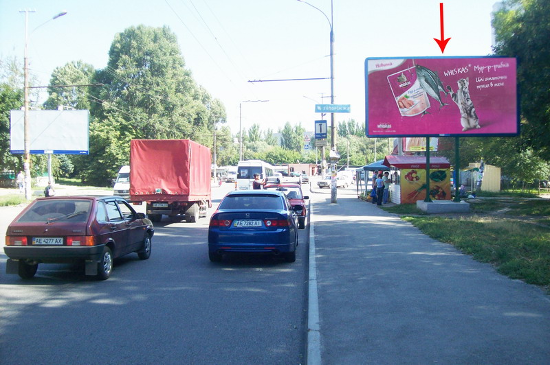 Билборд/Щит, Днепр, Ж/м Тополь-2 Ул. Паникахи 28, Супермаркет Сильпо