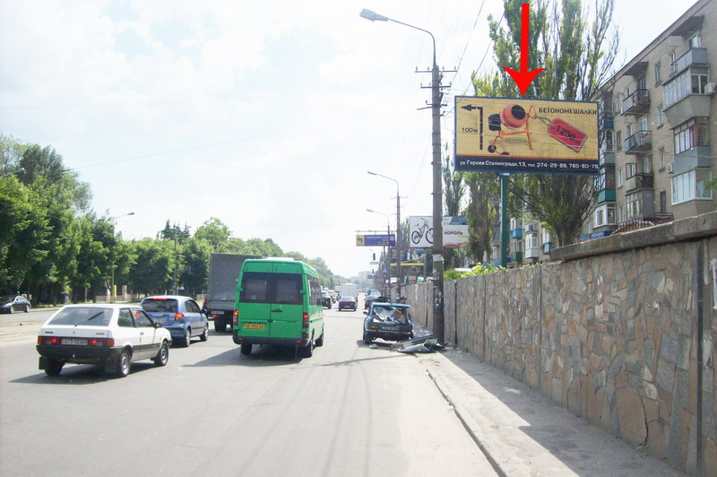 Билборд/Щит, Днепр, Героев Сталинграда, 6, В Районе Пр.ильича, Атб-маркет