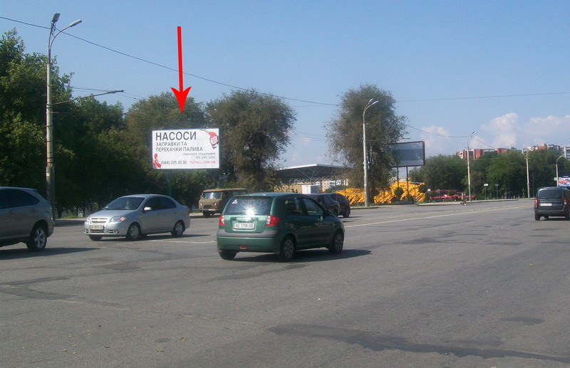 Билборд/Щит, Днепр, Запорожское Шоссе, 59, Напротив 'метро', Автосалон 'пежо'