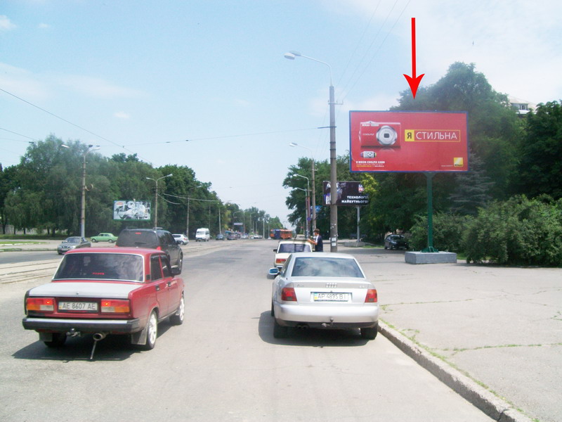 Билборд/Щит, Днепр, Ул. К. Либкнехта, 87а, В Р-не Пр. Ильича, Облархив