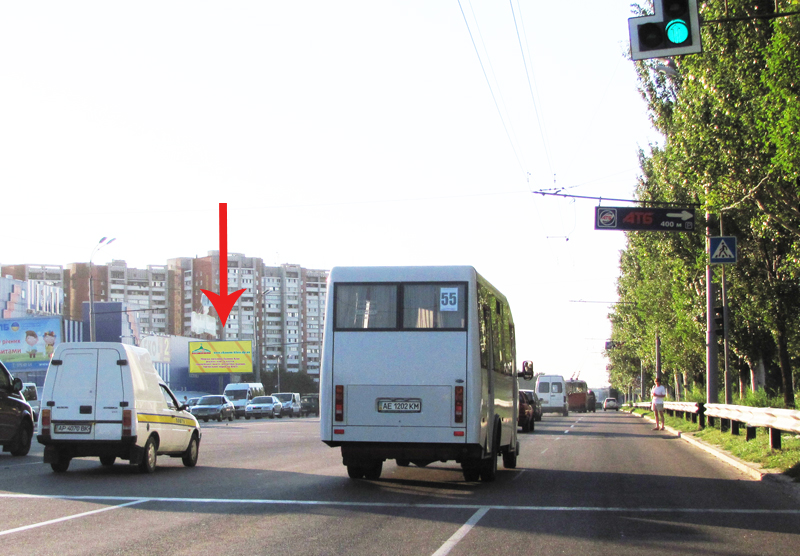 Билборд/Щит, Днепр, Запорожское Шоссе, Напротив 'метро', Автосалон 'пежо'. СМЕНА СЮЖЕТА 1200 ГРН.